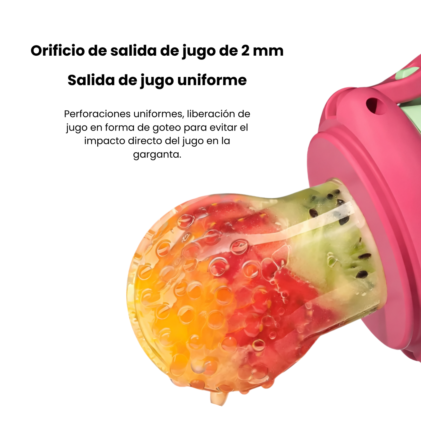 Chupete Mimos - Sus primeros sabores
