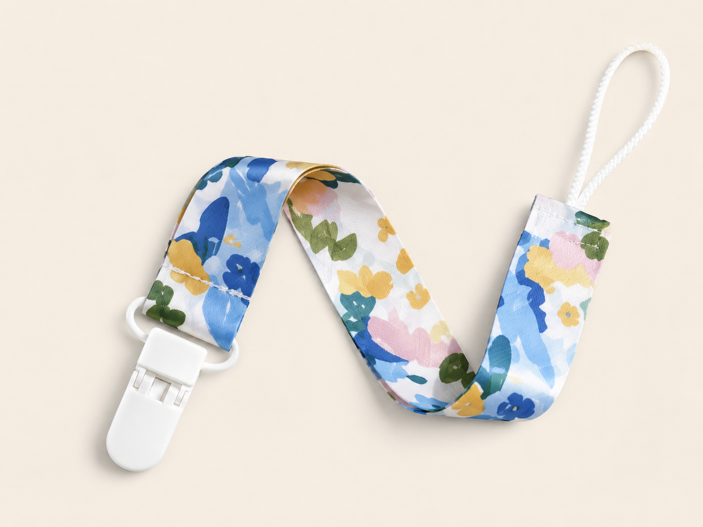 Sujetachupetes Floral para Bebé